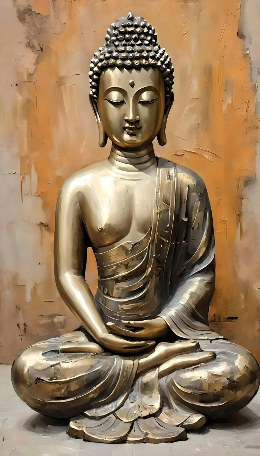 a-bronze-statue-of-the-buddha-in-a-seated-meditation-pose