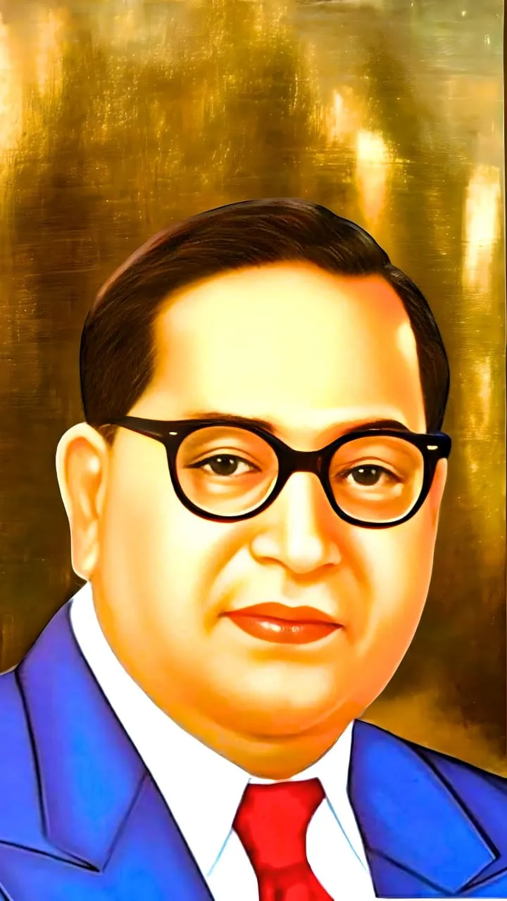 ambedkar-depicted-in-a-traditional-style-akin-to-a-painting